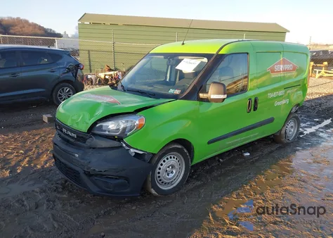 2020 Ram Promaster City Tradesman from USA, damaged, VIN ZFBHRFAB4L6R46604